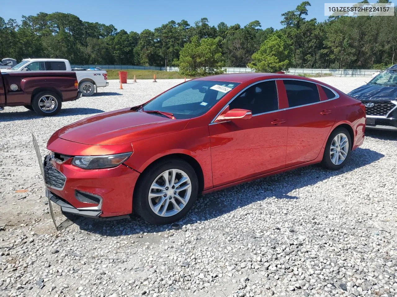 2017 Chevrolet Malibu Lt VIN: 1G1ZE5ST2HF224157 Lot: 73560354