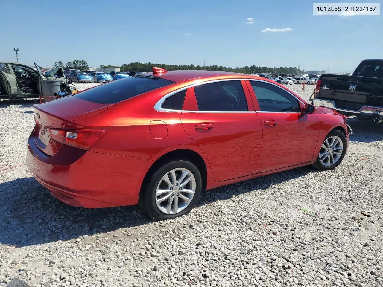 2017 Chevrolet Malibu Lt VIN: 1G1ZE5ST2HF224157 Lot: 73560354