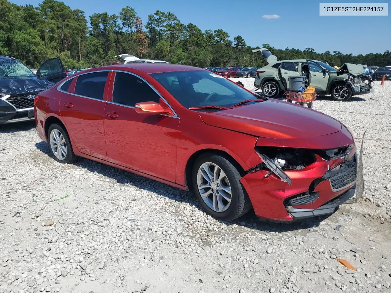 2017 Chevrolet Malibu Lt VIN: 1G1ZE5ST2HF224157 Lot: 73560354