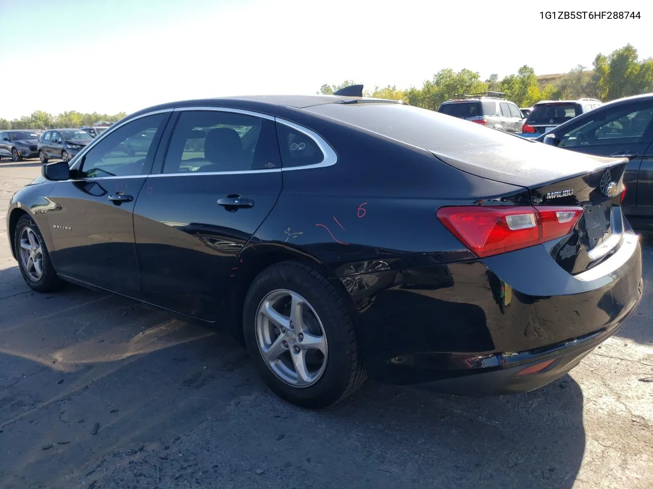 2017 Chevrolet Malibu Ls VIN: 1G1ZB5ST6HF288744 Lot: 73584624