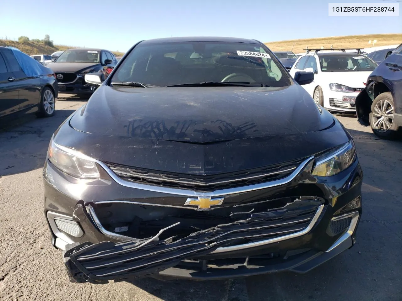 2017 Chevrolet Malibu Ls VIN: 1G1ZB5ST6HF288744 Lot: 73584624