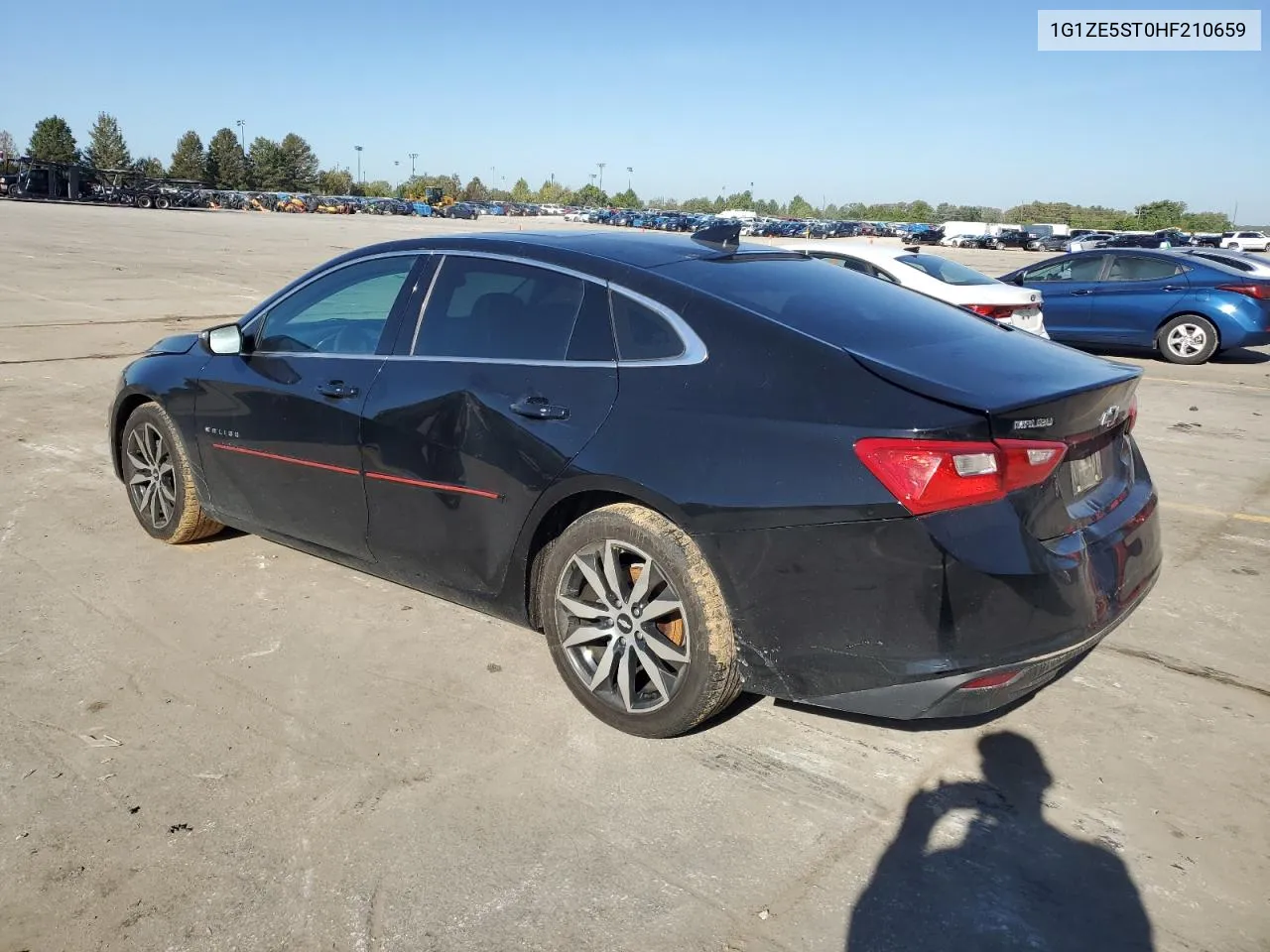 2017 Chevrolet Malibu Lt VIN: 1G1ZE5ST0HF210659 Lot: 73648814