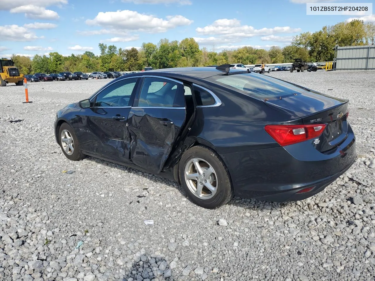 2017 Chevrolet Malibu Ls VIN: 1G1ZB5ST2HF204208 Lot: 73733004