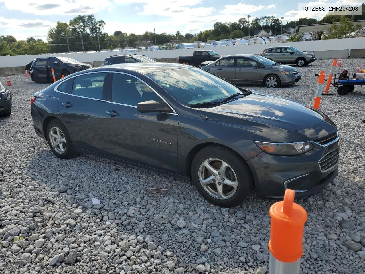 2017 Chevrolet Malibu Ls VIN: 1G1ZB5ST2HF204208 Lot: 73733004