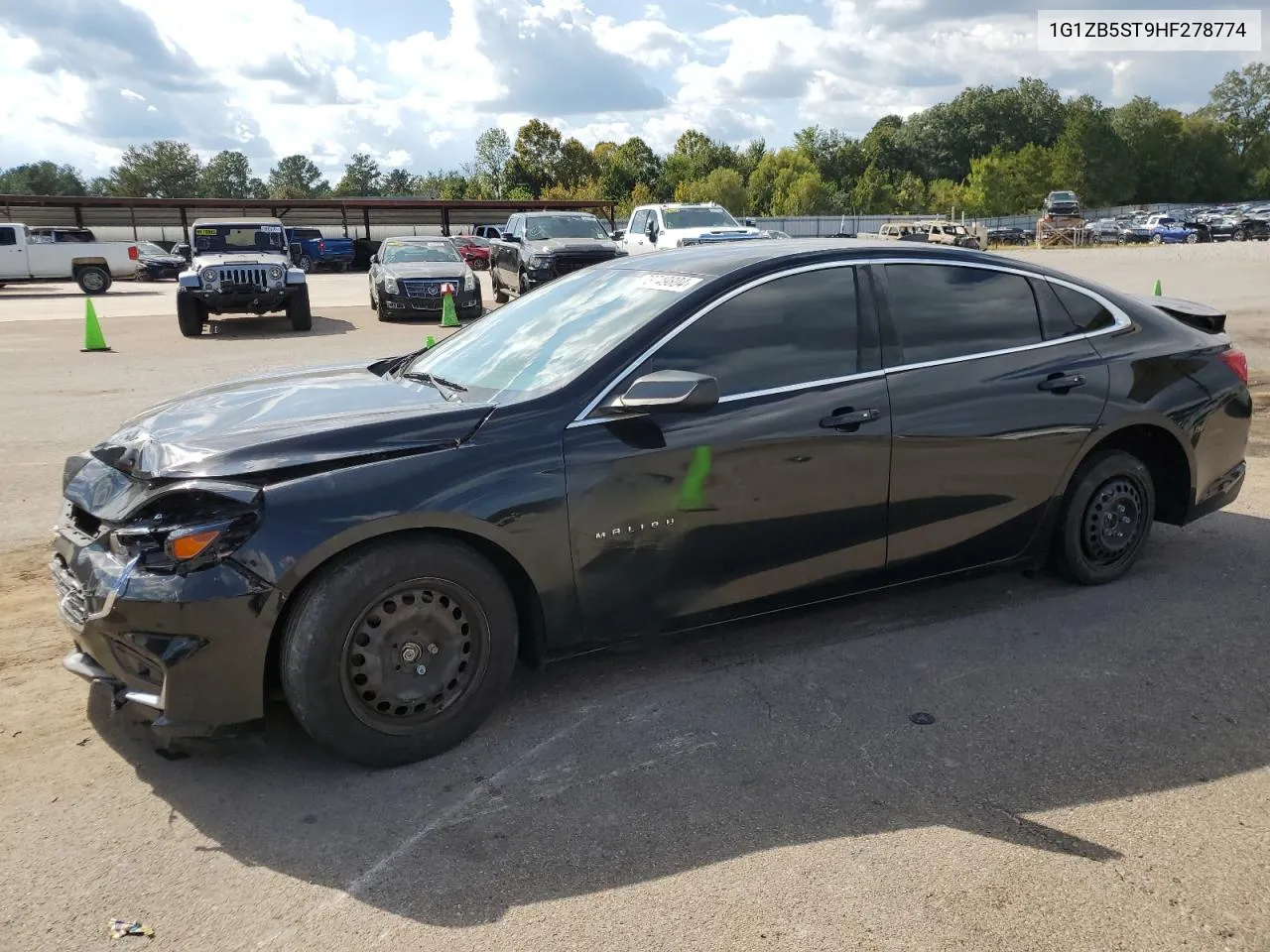 1G1ZB5ST9HF278774 2017 Chevrolet Malibu Ls