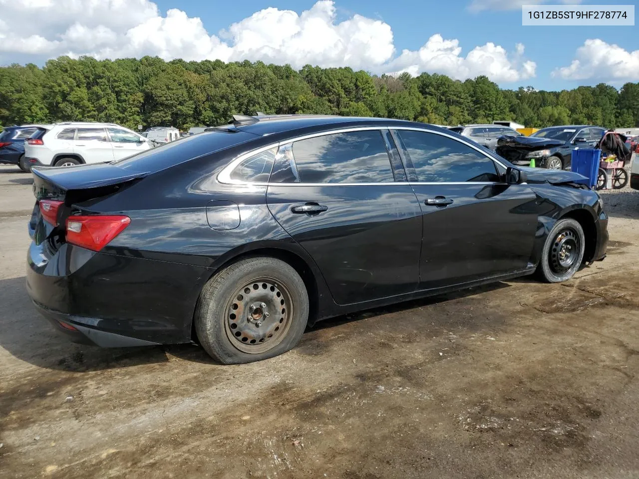 2017 Chevrolet Malibu Ls VIN: 1G1ZB5ST9HF278774 Lot: 73749804