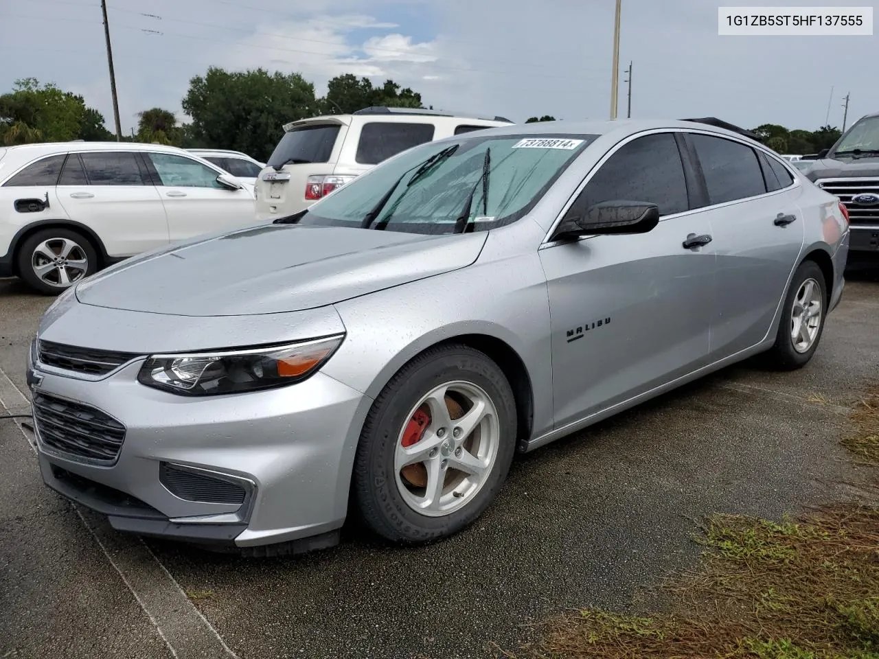 2017 Chevrolet Malibu Ls VIN: 1G1ZB5ST5HF137555 Lot: 73788814