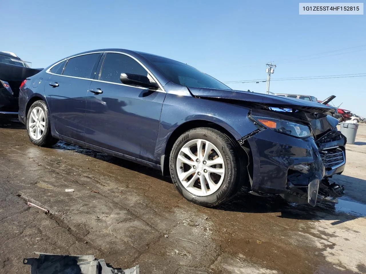 2017 Chevrolet Malibu Lt VIN: 1G1ZE5ST4HF152815 Lot: 73791854