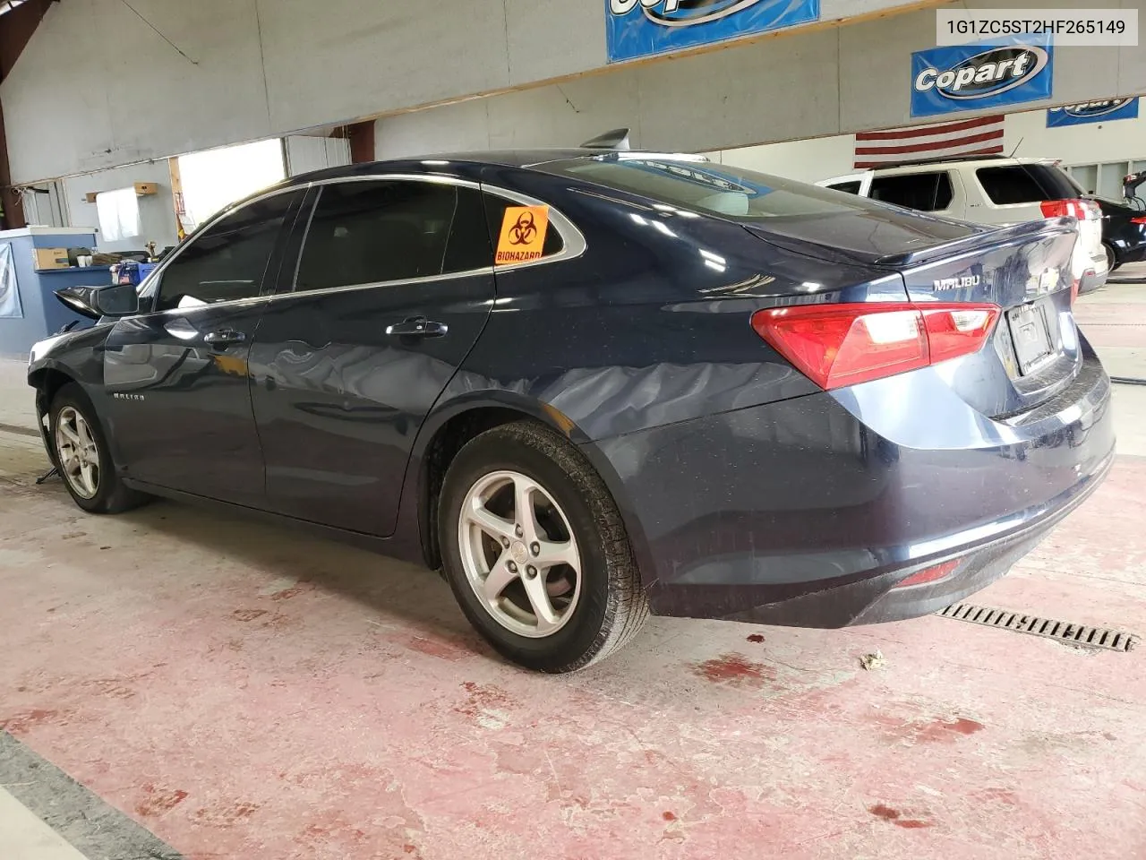 1G1ZC5ST2HF265149 2017 Chevrolet Malibu Ls