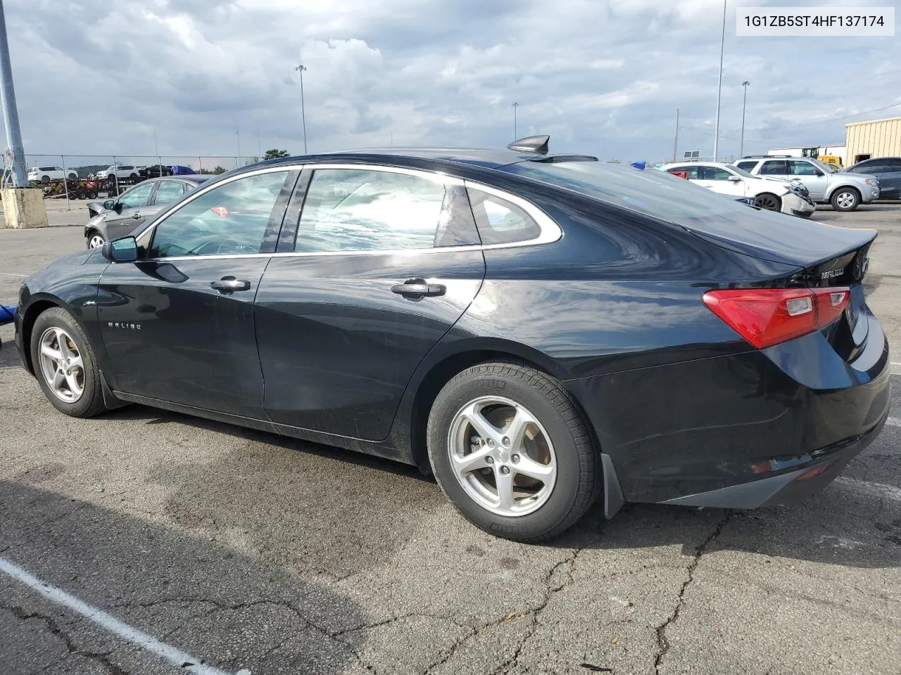 2017 Chevrolet Malibu Ls VIN: 1G1ZB5ST4HF137174 Lot: 73841334