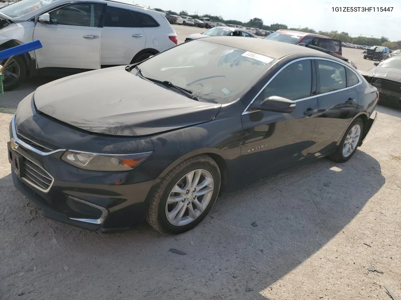 2017 Chevrolet Malibu Lt VIN: 1G1ZE5ST3HF115447 Lot: 73928844