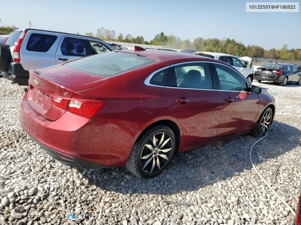 2017 Chevrolet Malibu Lt VIN: 1G1ZE5ST8HF180522 Lot: 73951434