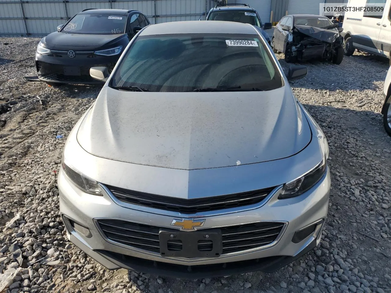 2017 Chevrolet Malibu Ls VIN: 1G1ZB5ST3HF208509 Lot: 73990284