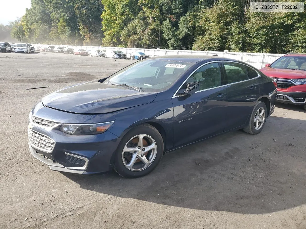 2017 Chevrolet Malibu Ls VIN: 1G1ZB5ST7HF226821 Lot: 74024904