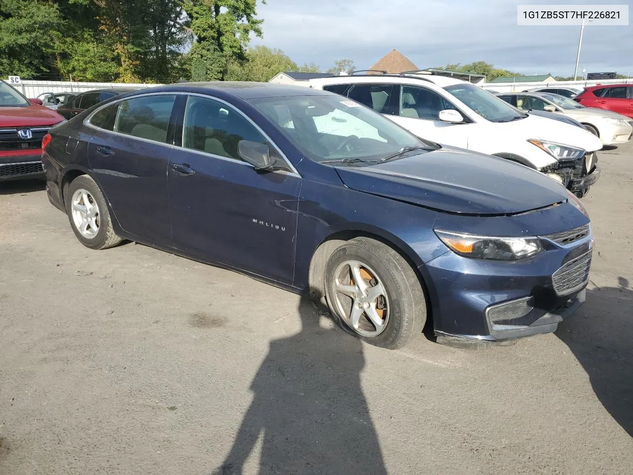 2017 Chevrolet Malibu Ls VIN: 1G1ZB5ST7HF226821 Lot: 74024904