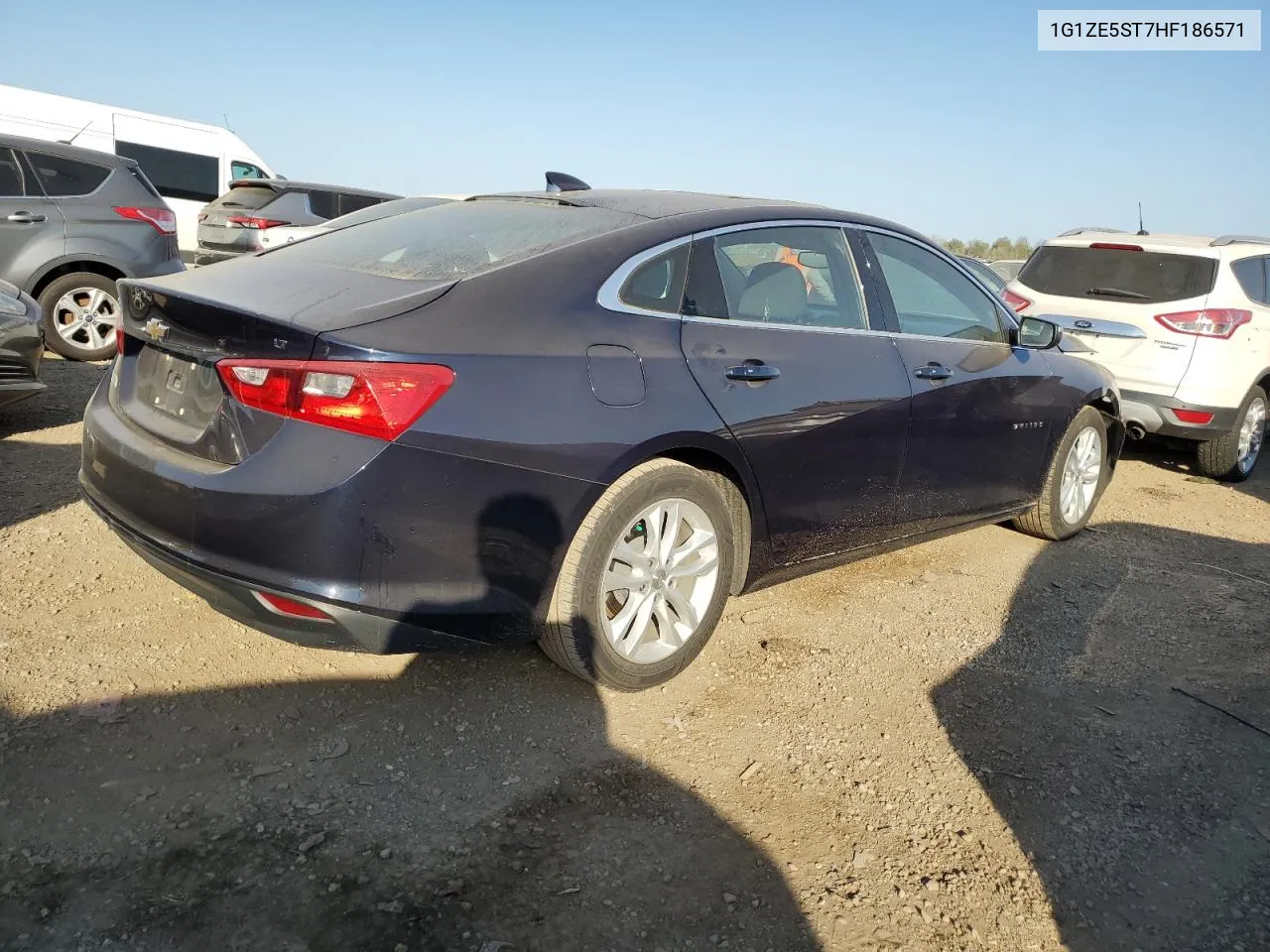 2017 Chevrolet Malibu Lt VIN: 1G1ZE5ST7HF186571 Lot: 74096034