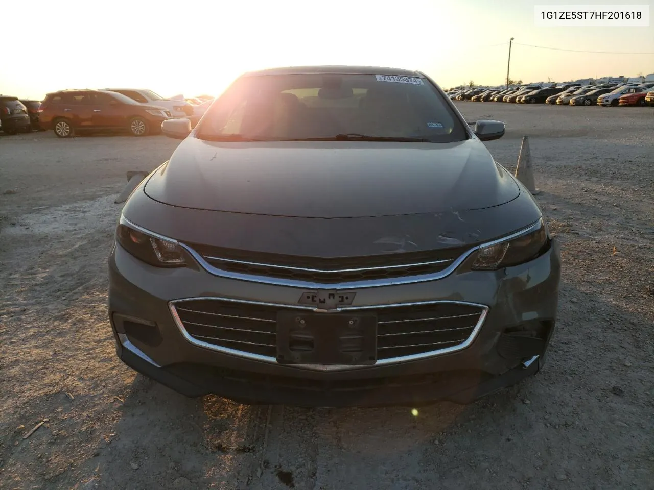 1G1ZE5ST7HF201618 2017 Chevrolet Malibu Lt