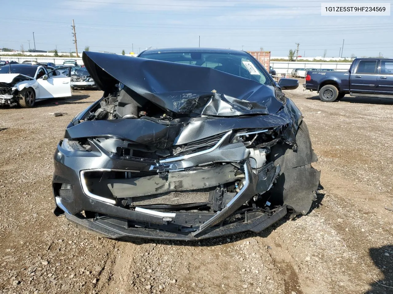 2017 Chevrolet Malibu Lt VIN: 1G1ZE5ST9HF234569 Lot: 74197384