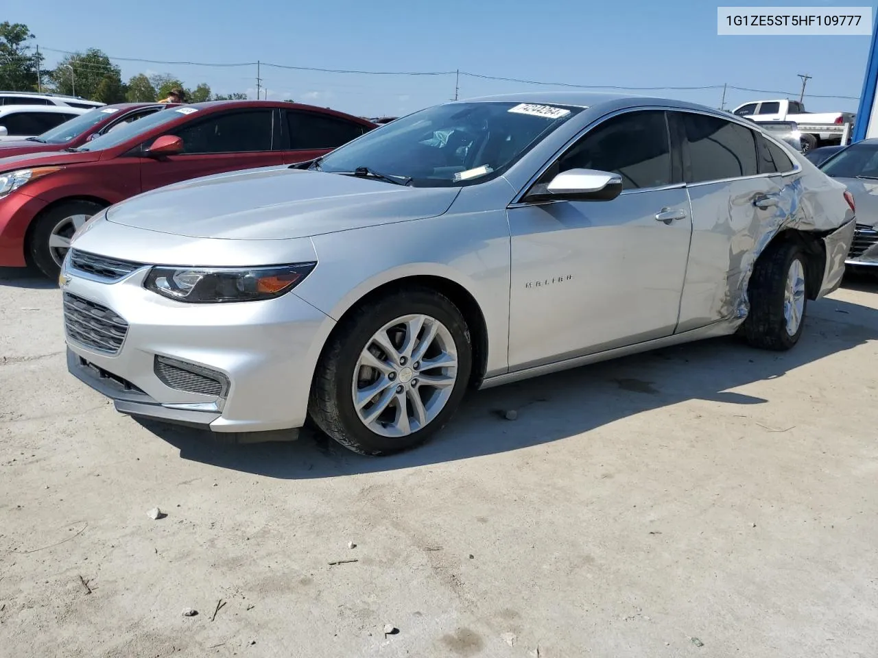 2017 Chevrolet Malibu Lt VIN: 1G1ZE5ST5HF109777 Lot: 74244264