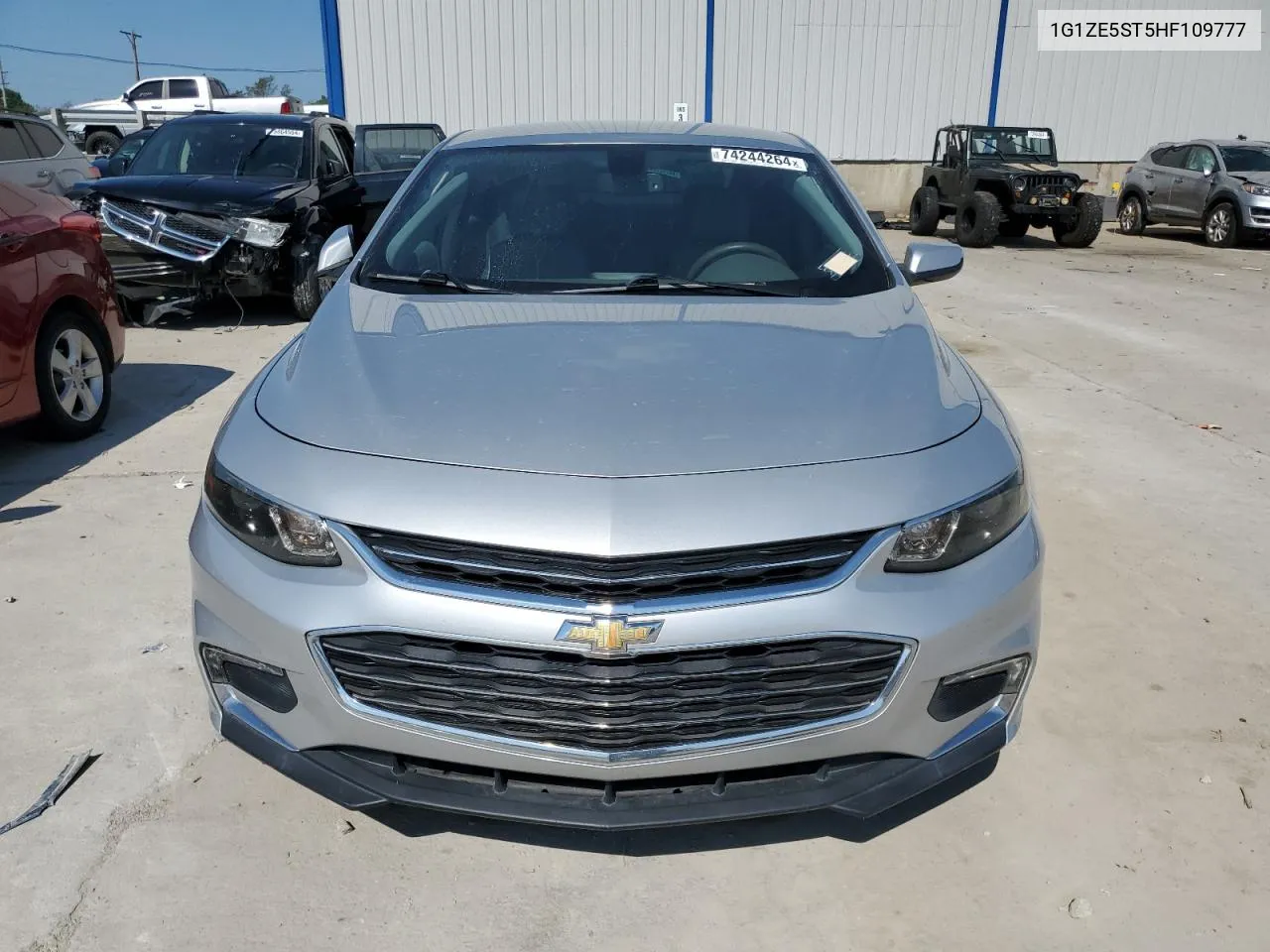 2017 Chevrolet Malibu Lt VIN: 1G1ZE5ST5HF109777 Lot: 74244264