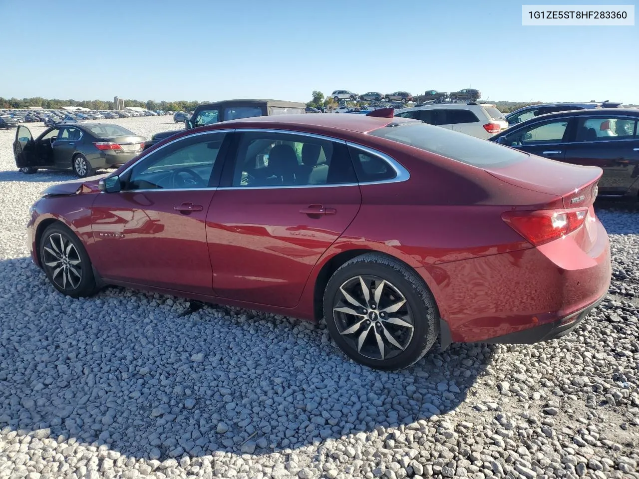 2017 Chevrolet Malibu Lt VIN: 1G1ZE5ST8HF283360 Lot: 74268494