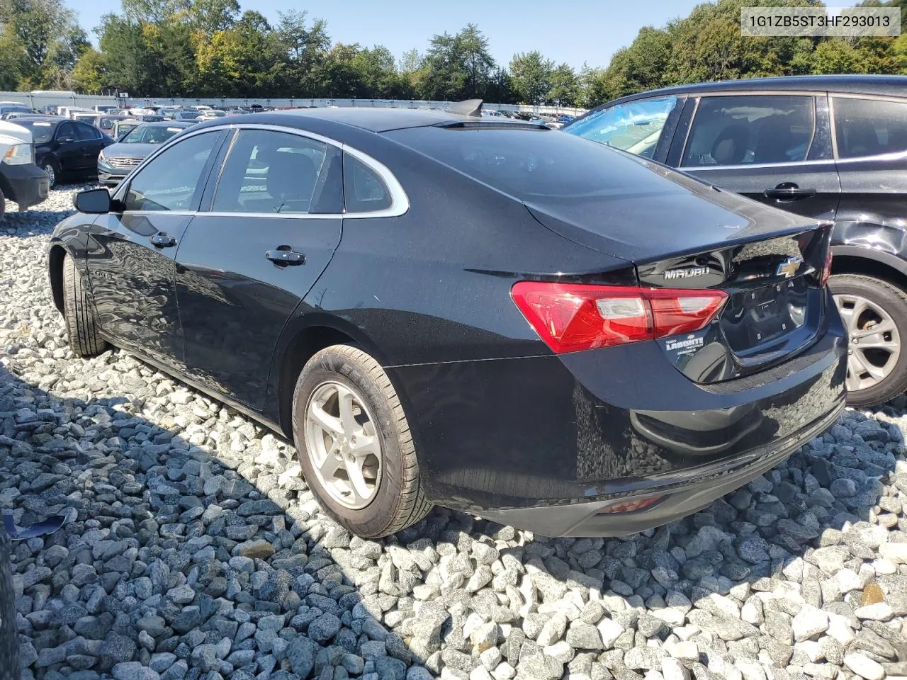 2017 Chevrolet Malibu Ls VIN: 1G1ZB5ST3HF293013 Lot: 74336784