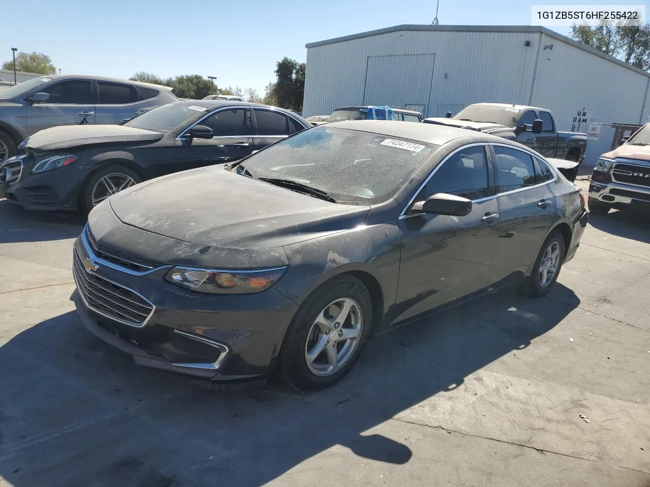 2017 Chevrolet Malibu Ls VIN: 1G1ZB5ST6HF255422 Lot: 74347174