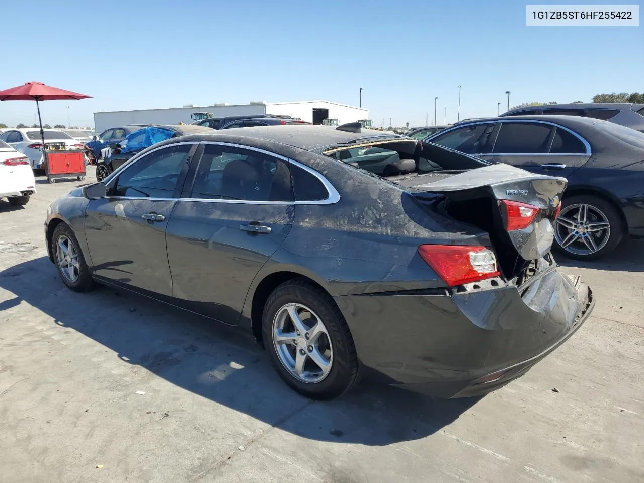 2017 Chevrolet Malibu Ls VIN: 1G1ZB5ST6HF255422 Lot: 74347174