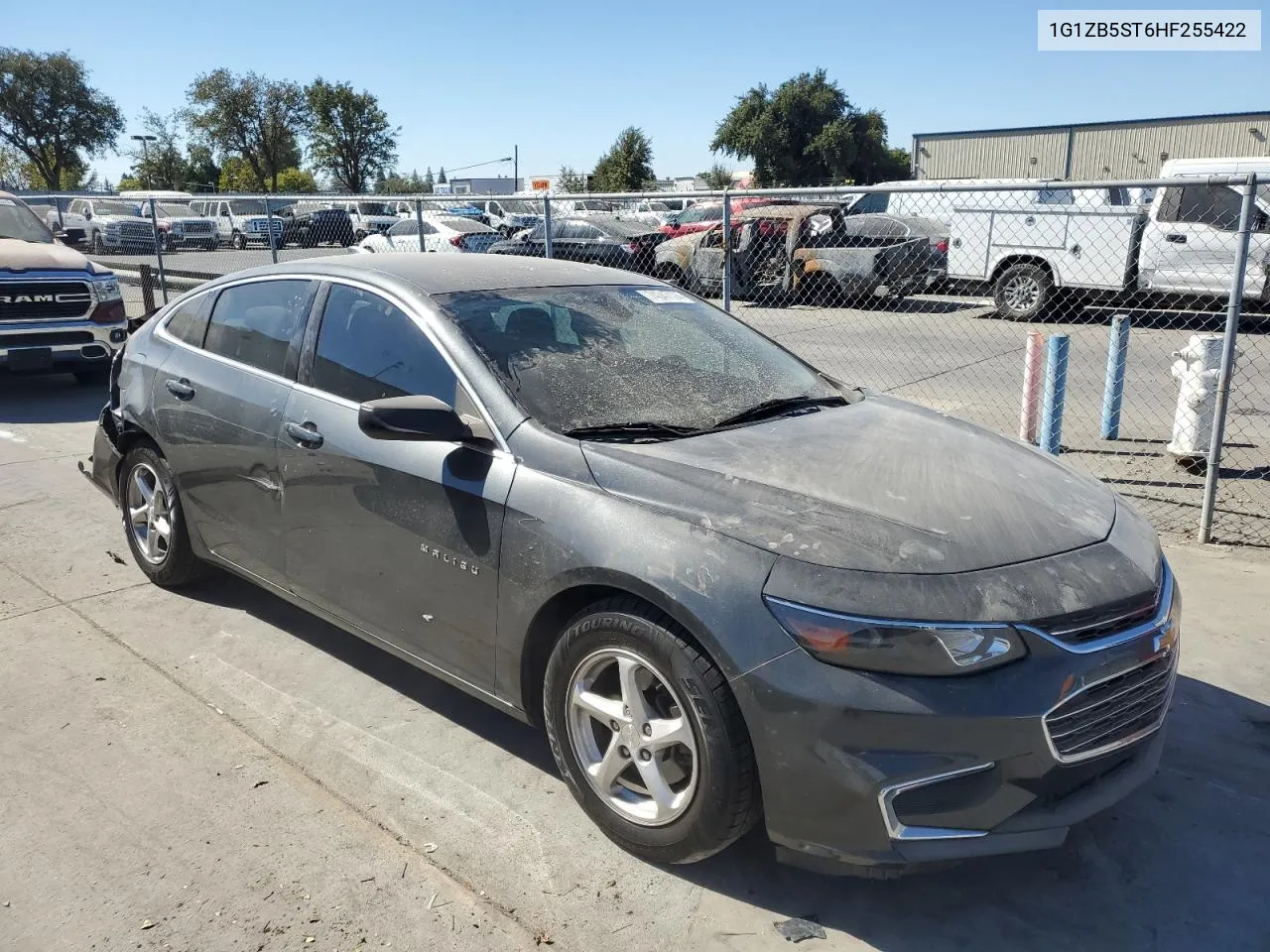 2017 Chevrolet Malibu Ls VIN: 1G1ZB5ST6HF255422 Lot: 74347174