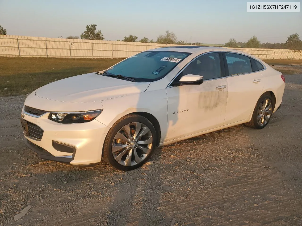 2017 Chevrolet Malibu Premier VIN: 1G1ZH5SX7HF247119 Lot: 74469994