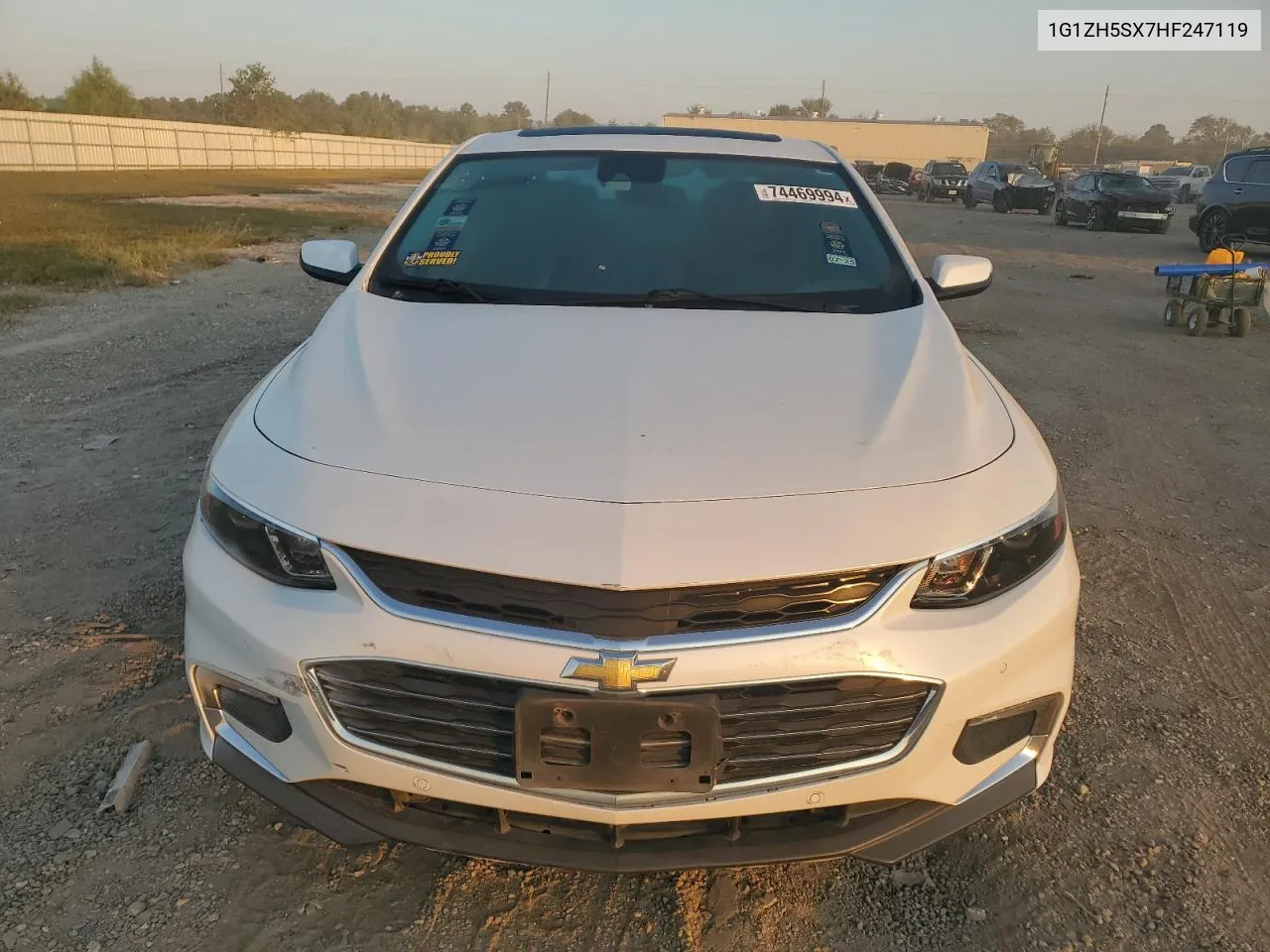 2017 Chevrolet Malibu Premier VIN: 1G1ZH5SX7HF247119 Lot: 74469994