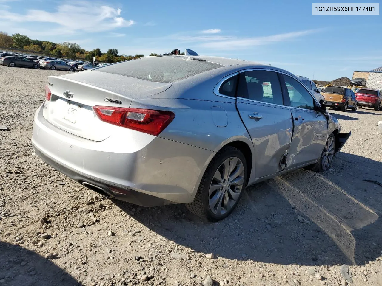 2017 Chevrolet Malibu Premier VIN: 1G1ZH5SX6HF147481 Lot: 74537394