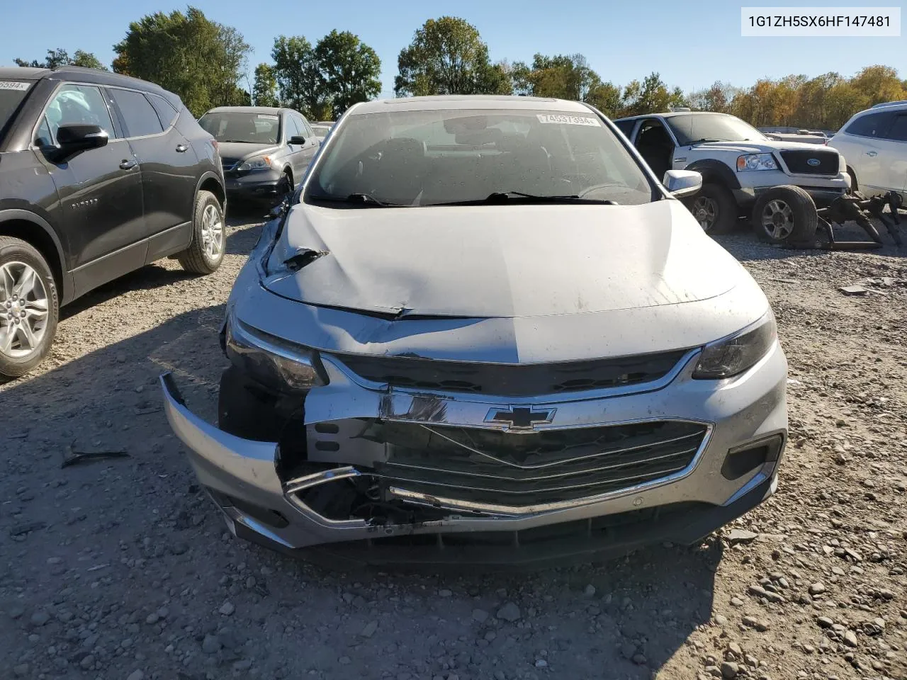 2017 Chevrolet Malibu Premier VIN: 1G1ZH5SX6HF147481 Lot: 74537394