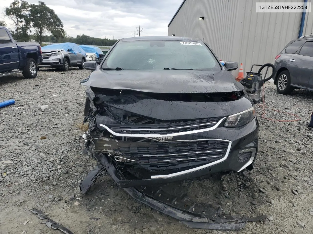 2017 Chevrolet Malibu Lt VIN: 1G1ZE5ST9HF222258 Lot: 74576454