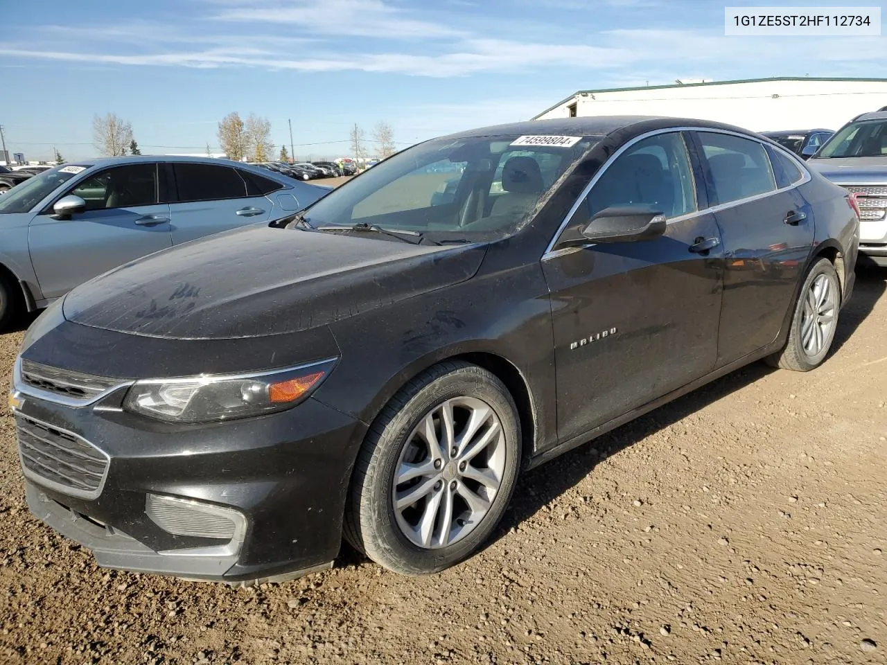 2017 Chevrolet Malibu Lt VIN: 1G1ZE5ST2HF112734 Lot: 74599804