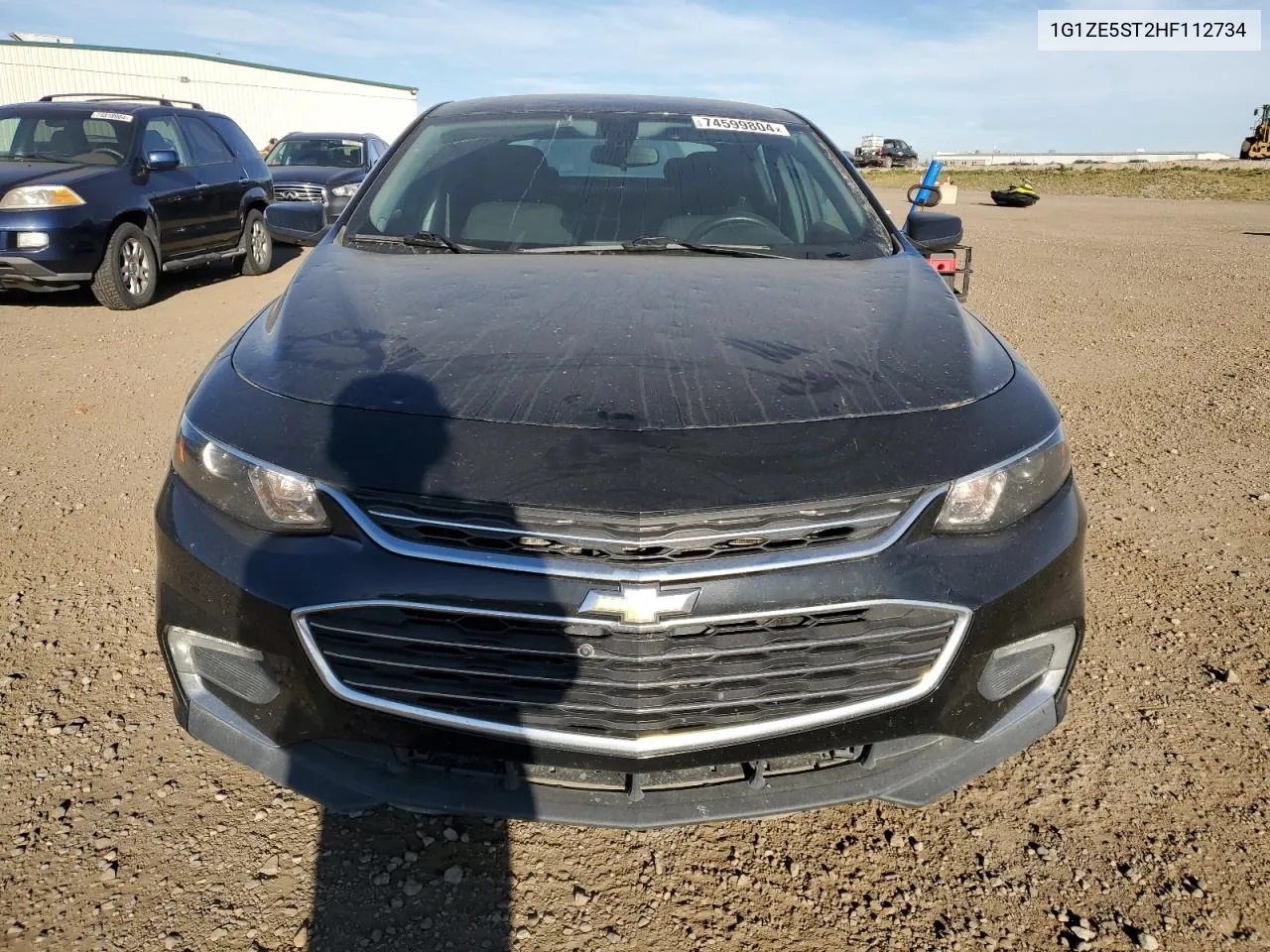 2017 Chevrolet Malibu Lt VIN: 1G1ZE5ST2HF112734 Lot: 74599804