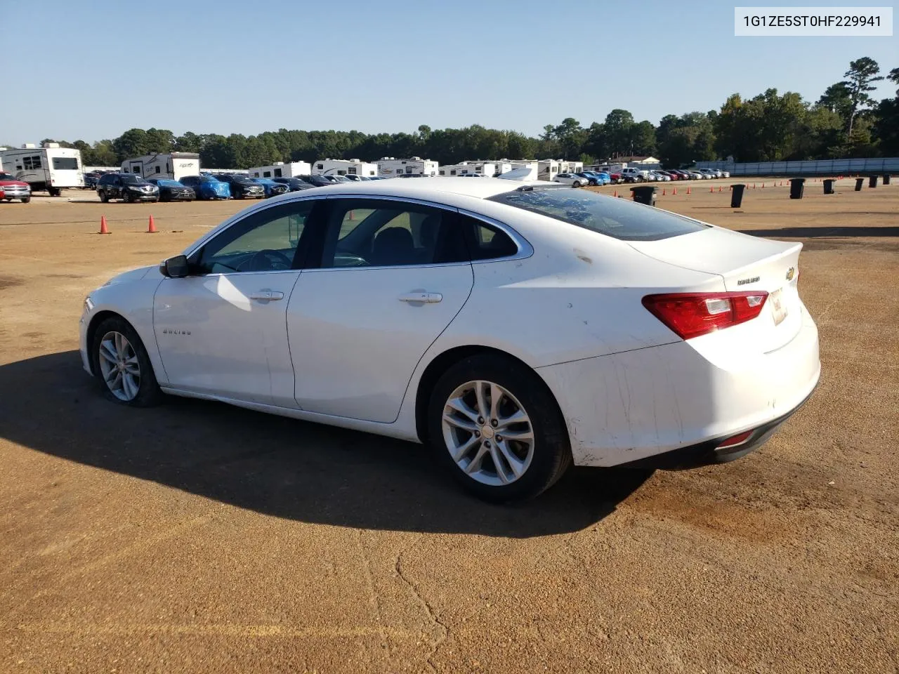 2017 Chevrolet Malibu Lt VIN: 1G1ZE5ST0HF229941 Lot: 74729594