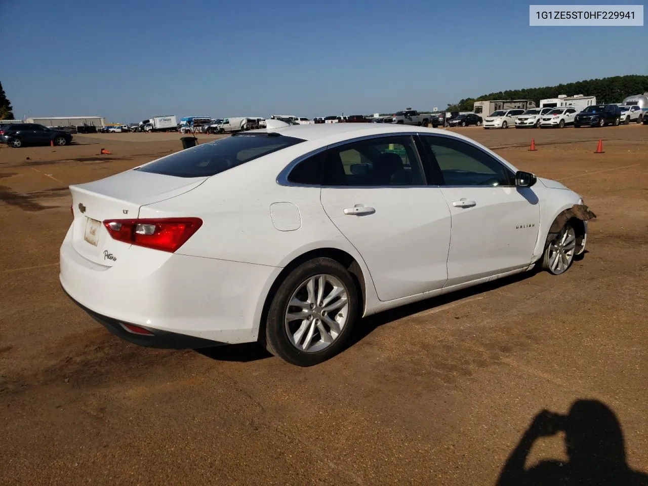 2017 Chevrolet Malibu Lt VIN: 1G1ZE5ST0HF229941 Lot: 74729594