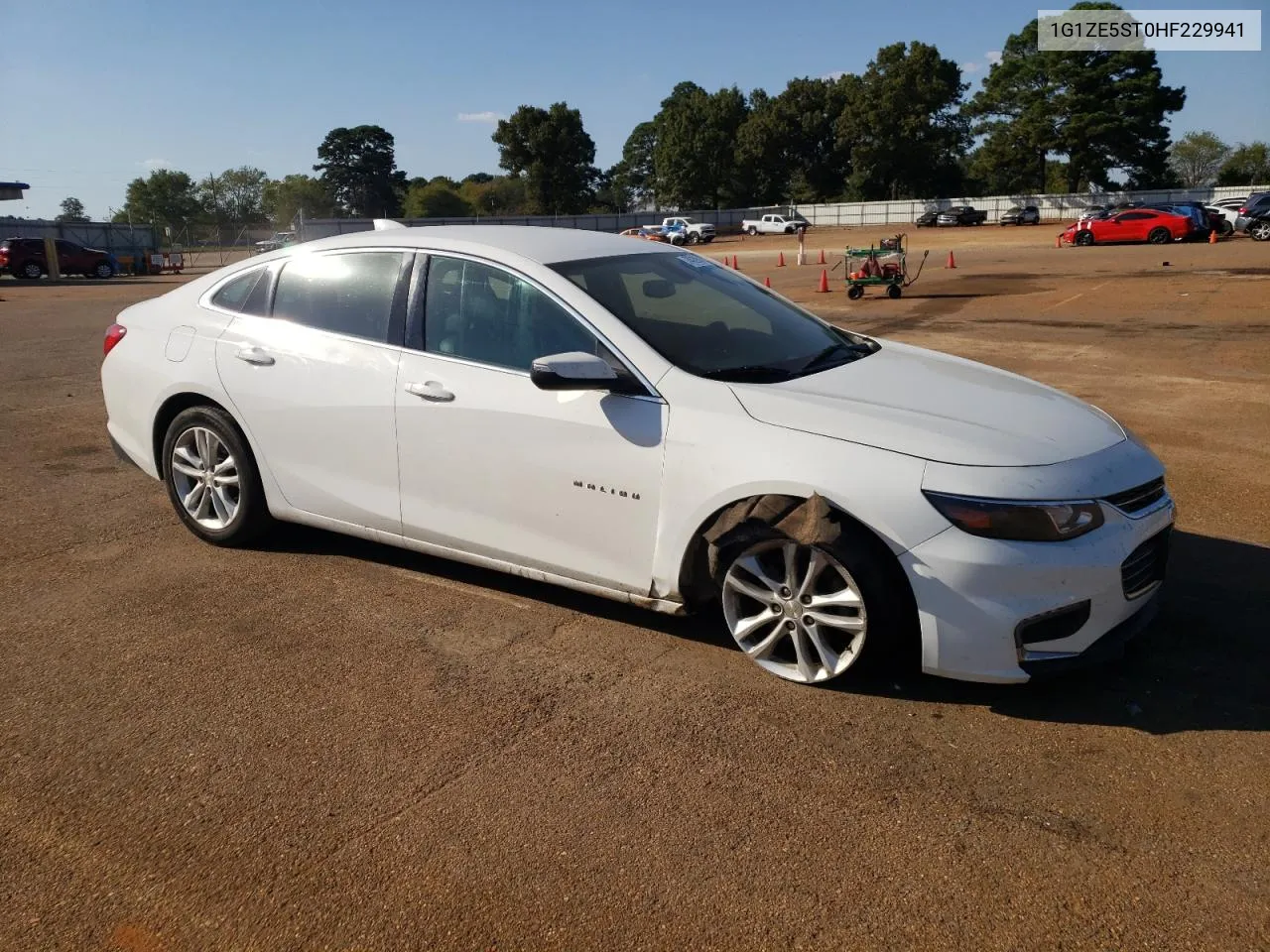 2017 Chevrolet Malibu Lt VIN: 1G1ZE5ST0HF229941 Lot: 74729594