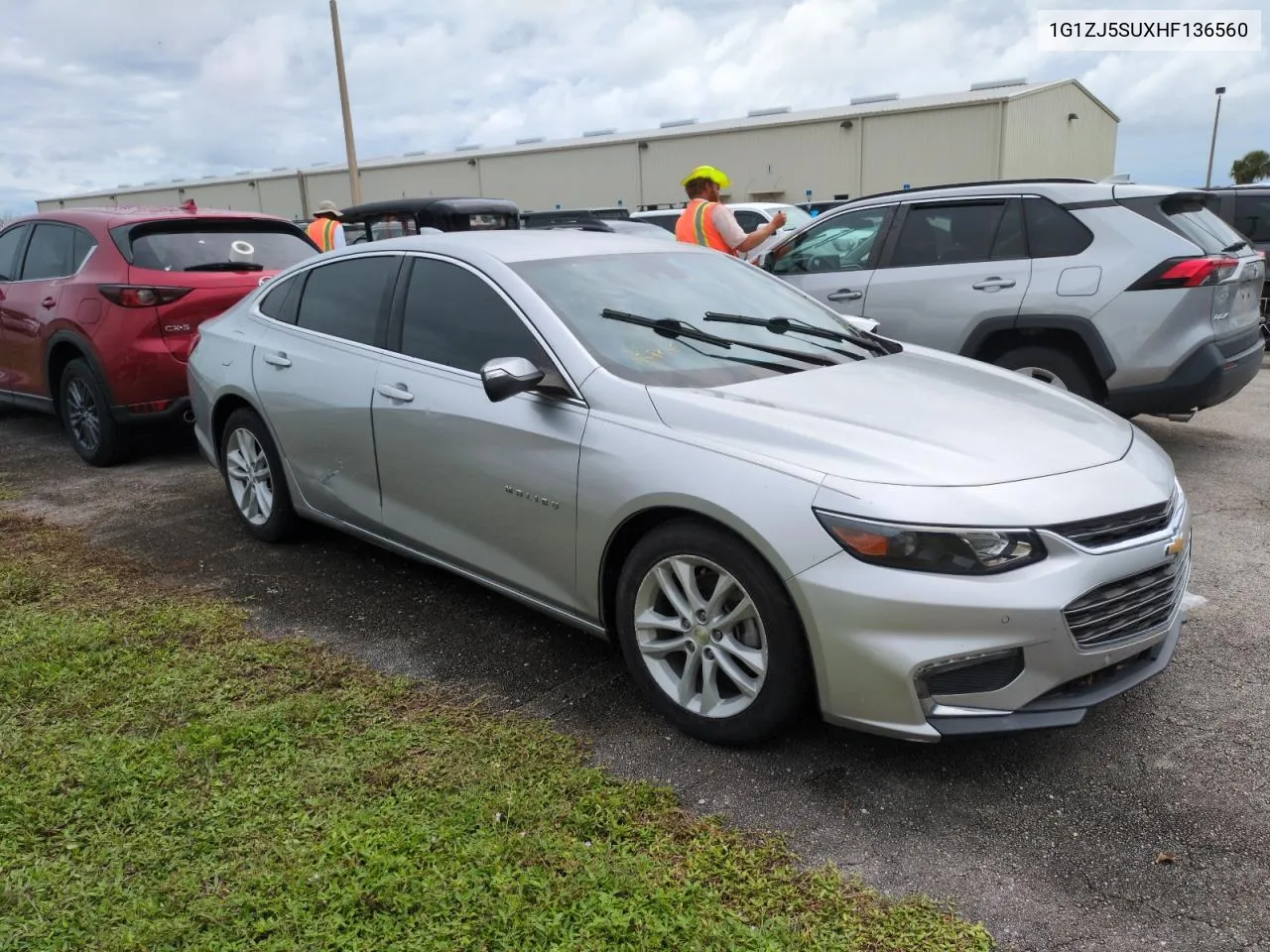 2017 Chevrolet Malibu Hybrid VIN: 1G1ZJ5SUXHF136560 Lot: 74872964