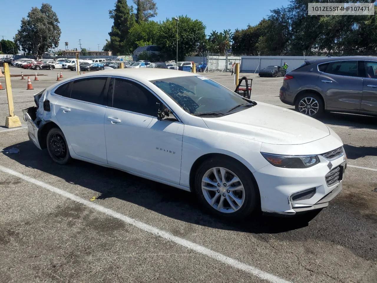 2017 Chevrolet Malibu Lt VIN: 1G1ZE5ST4HF107471 Lot: 75013944