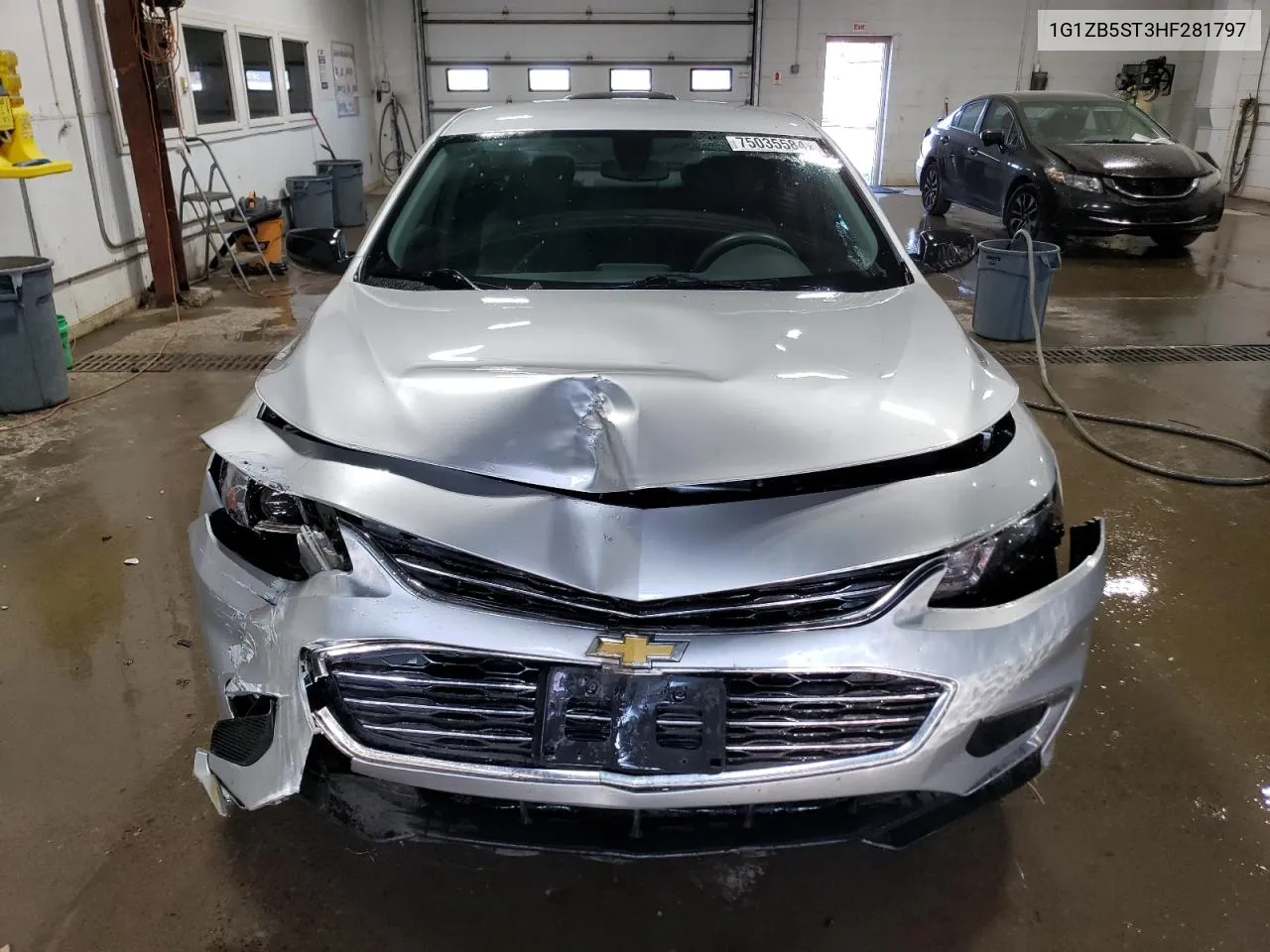 2017 Chevrolet Malibu Ls VIN: 1G1ZB5ST3HF281797 Lot: 75035584