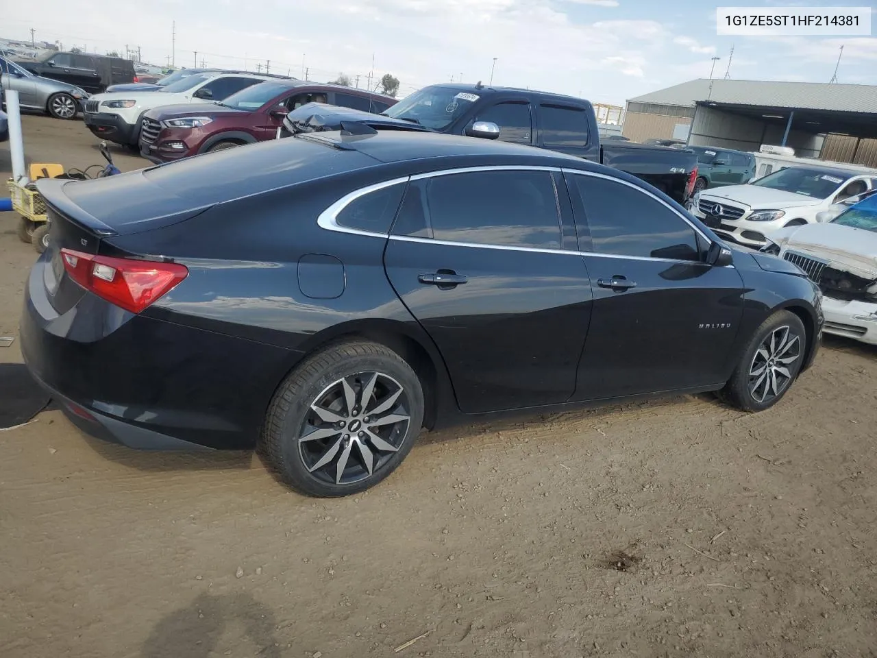 2017 Chevrolet Malibu Lt VIN: 1G1ZE5ST1HF214381 Lot: 75080864