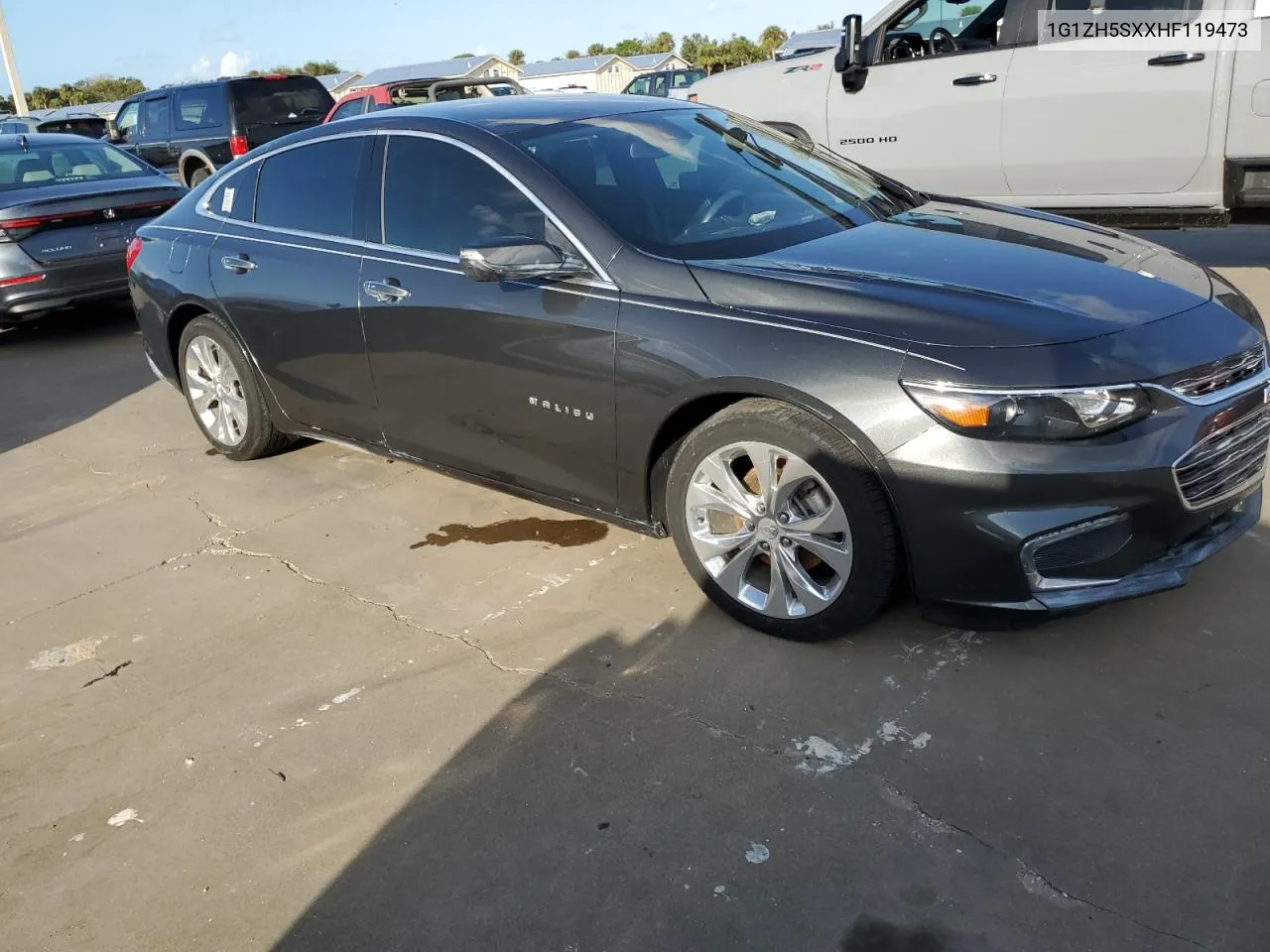 2017 Chevrolet Malibu Premier VIN: 1G1ZH5SXXHF119473 Lot: 75121214