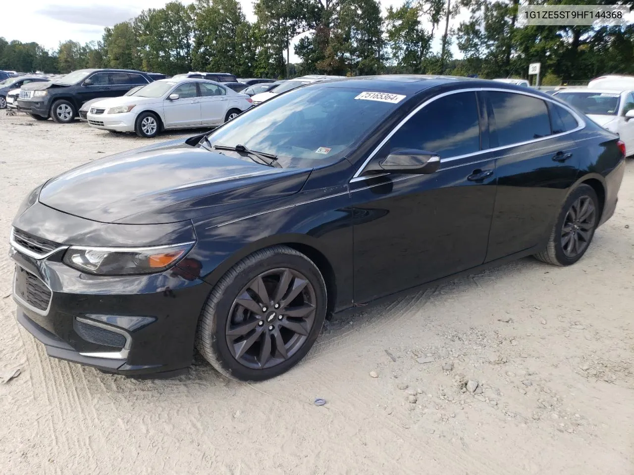 2017 Chevrolet Malibu Lt VIN: 1G1ZE5ST9HF144368 Lot: 75165364