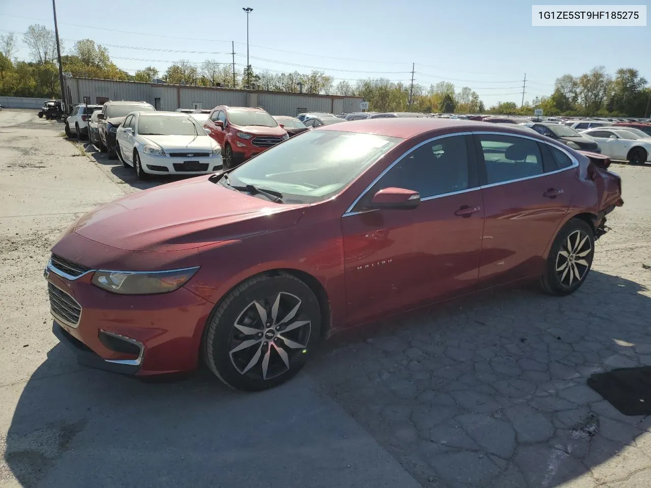 2017 Chevrolet Malibu Lt VIN: 1G1ZE5ST9HF185275 Lot: 75207844