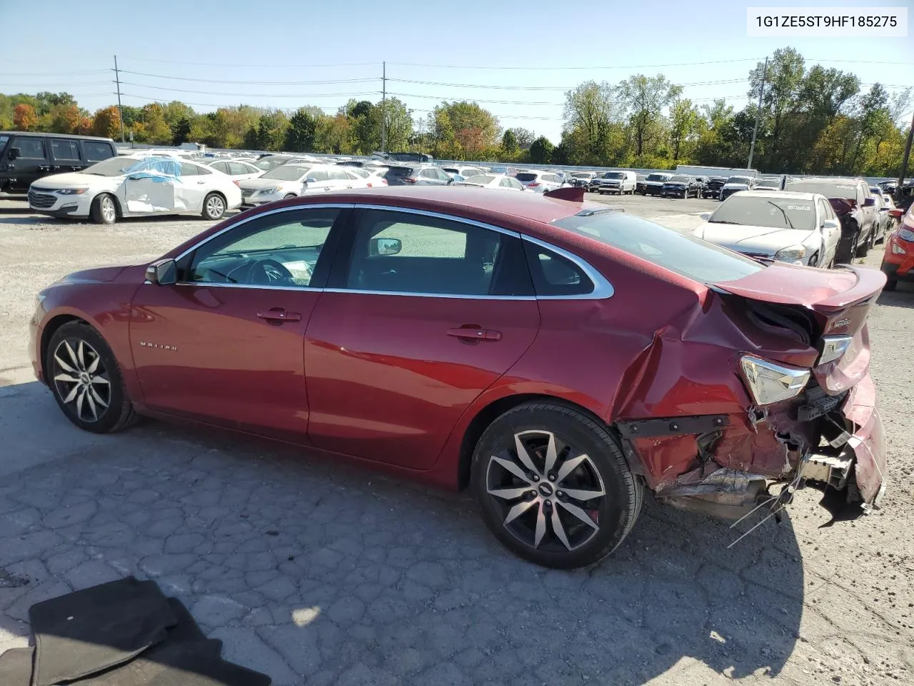 2017 Chevrolet Malibu Lt VIN: 1G1ZE5ST9HF185275 Lot: 75207844