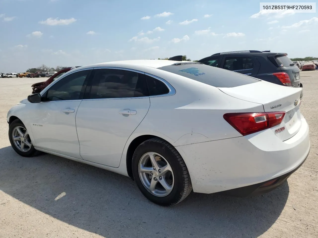 2017 Chevrolet Malibu Ls VIN: 1G1ZB5ST9HF270593 Lot: 75255564