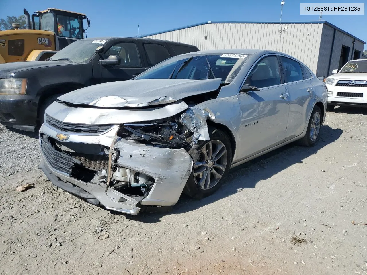 2017 Chevrolet Malibu Lt VIN: 1G1ZE5ST9HF231235 Lot: 75271794