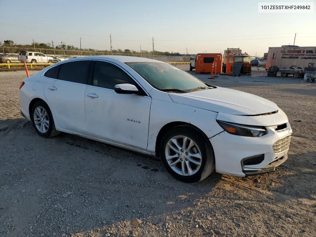 2017 Chevrolet Malibu Lt VIN: 1G1ZE5STXHF249842 Lot: 75273284